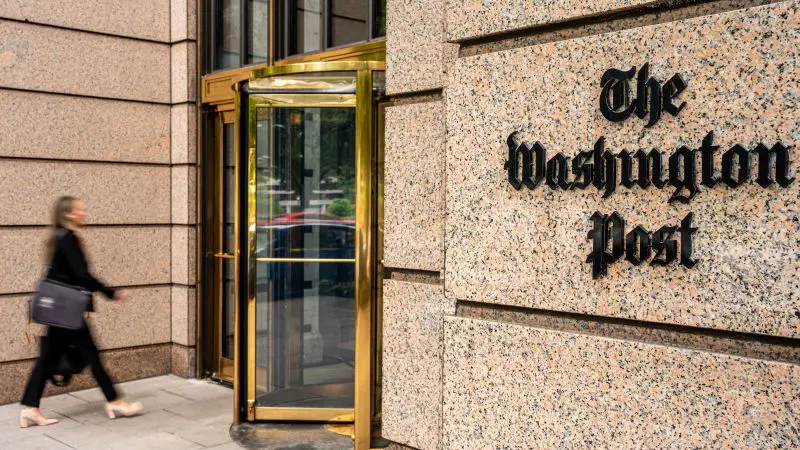 A third of the Washington Post’s editorial board has resigned due to a surge in canceled subscriptions related to their decision not to endorse a candidate.
 