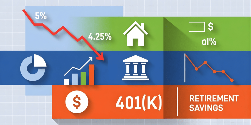 Treasury Yields Drop to 4.25% as War Fears Ease — What Lower Yields Mean for Homebuyers, Banks, and Your 401(k) in 2026